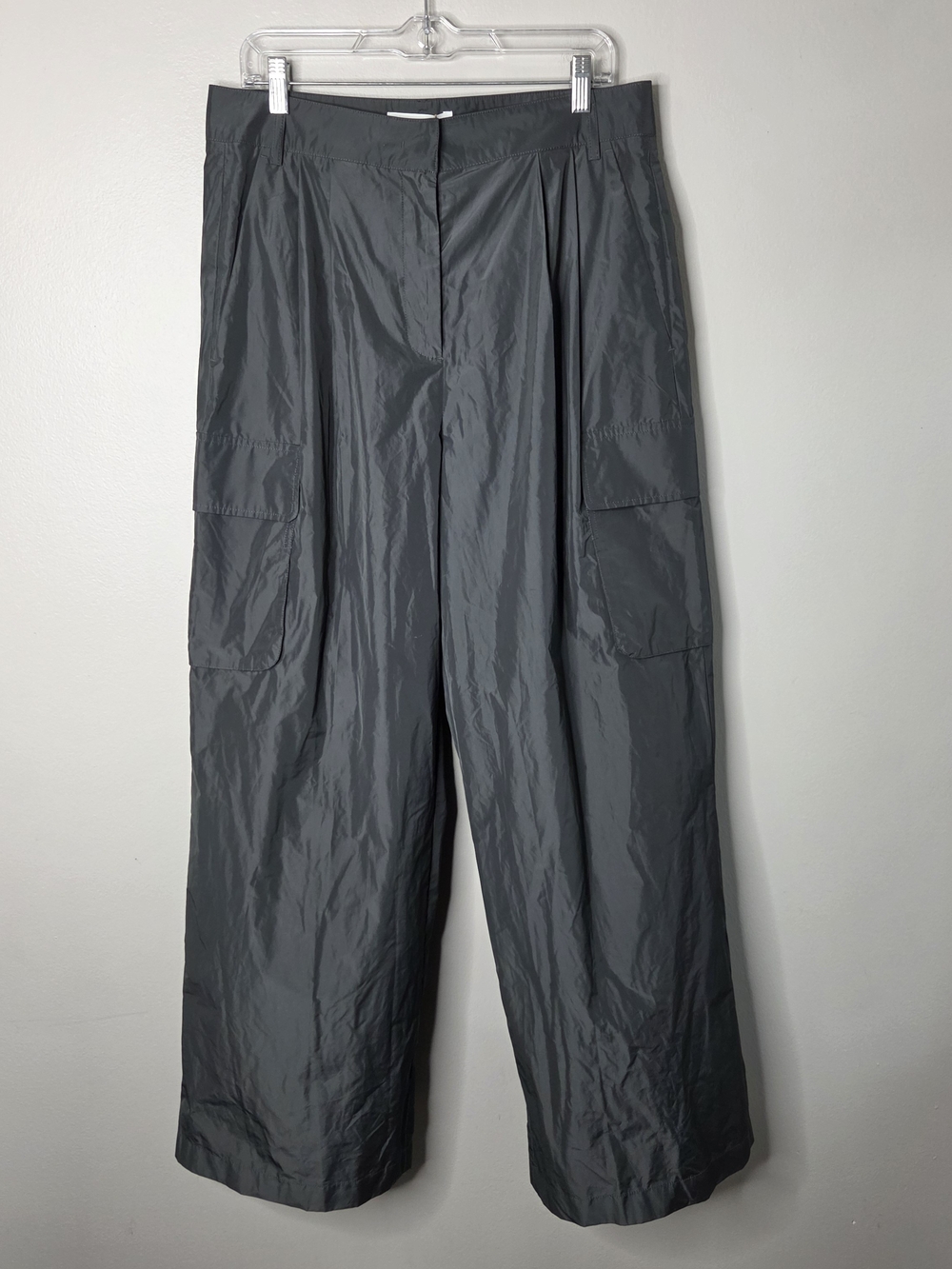 The Frankie Shop Dark Grey The Koa Cargo Pants